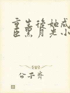 重生后她成了权臣黑月光小说