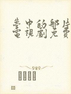 梦中的那片海 电视剧免费观看20集