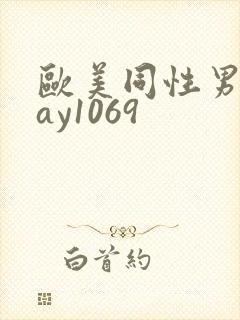 欧美同性男男gay1069封面