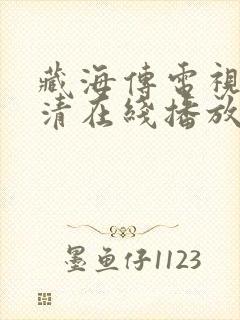 藏海传电视剧高清在线播放