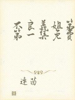 不良义姐第一季第一集免费观看