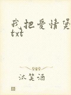 我把爱情煲成汤txt
