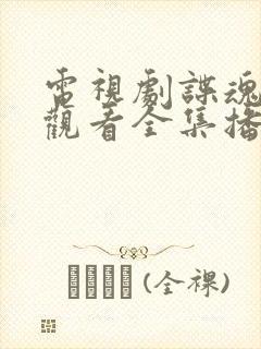 电视剧谍魂免费观看全集播放