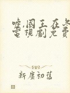 嘘,国王在冬眠电视剧免费无字