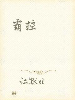 霸控封面
