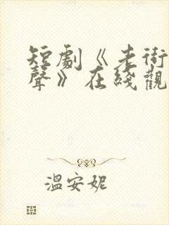 短剧《老街赵凤声》在线观看