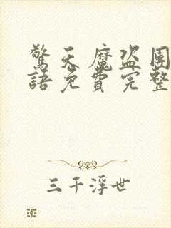 惊天魔盗团2国语免费完整版