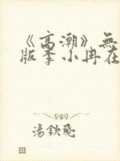 《高潮》无删减版李小冉在线播放