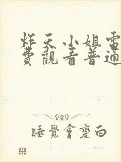 炸天小姐电影免费观看普通话版