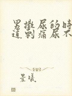 男撒尿的时候尿道刺痛尿不净