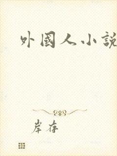 外国人小说封面