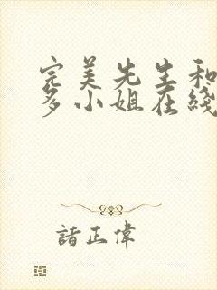 完美先生和差不多小姐在线观看全集免费观看