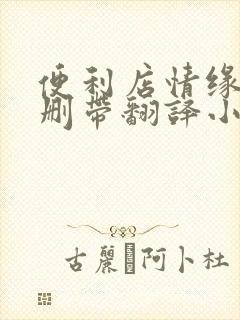 便利店情缘未增删带翻译小说封面