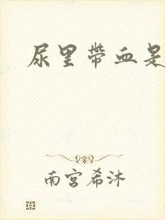 尿里带血是原因