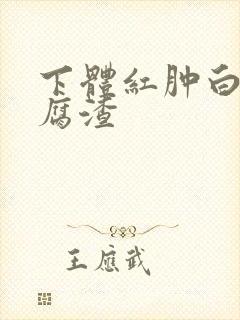 下体红肿白带豆腐渣