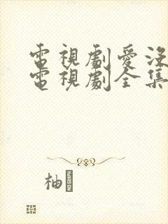 电视剧爱没有错电视剧全集免费观看