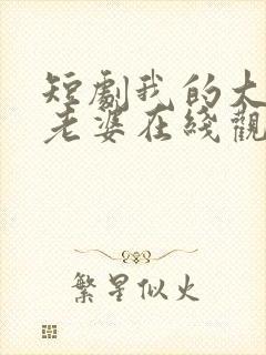 短剧我的大小姐老婆在线观看