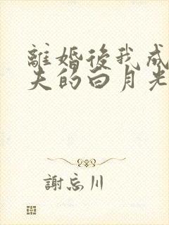 离婚后我成了前夫的白月光全文免费阅读封面