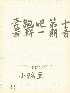 奔跑吧第十一季最新一期看完整版