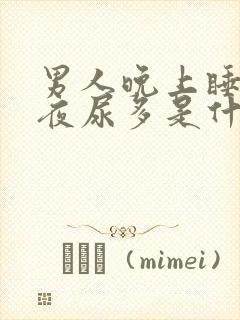 男人晚上睡不着夜尿多是什么原因封面