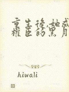 重生后,她成了权臣的黑月光