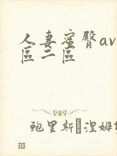 人妻蜜臀av一区二区