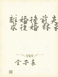 离婚后前夫哭着求复婚 林未央