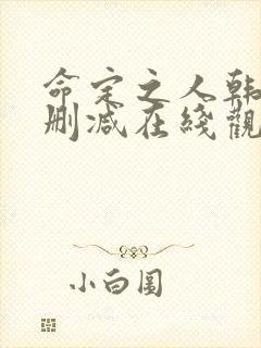 命定之人韩剧未删减在线观看全集