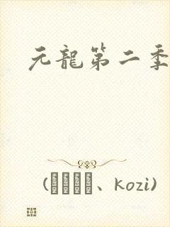 元龙第二季