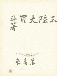 斗罗大陆正版原著封面