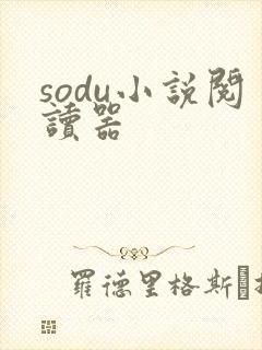 sodu小说阅读器