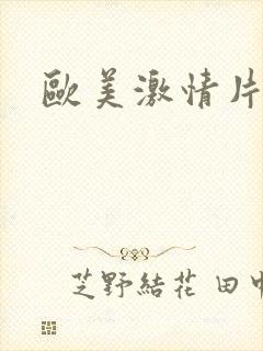 欧美激情片推荐