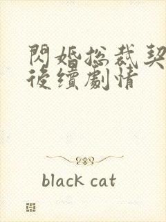 闪婚总裁契约妻后续剧情