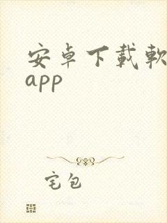 安卓下载软件的app
