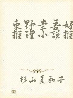 东野圭吾好看的推理小说推荐