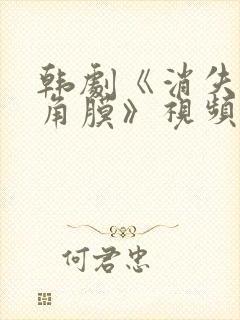 韩剧《消失的眼角膜》视频在线观看