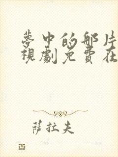 梦中的那片海电视剧免费在线播放