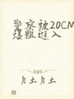 警察被20CM爆粗进入