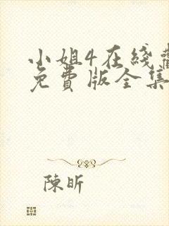 小姐4在线观看免费版全集