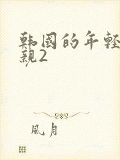 韩国的年轻的母亲2