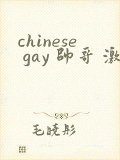 chinese gay 帅哥 激情