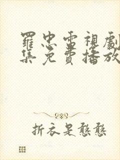 罗忠电视剧40集免费播放