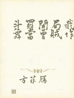 斗罗开局截胡小舞当曹贼作者目光所及封面