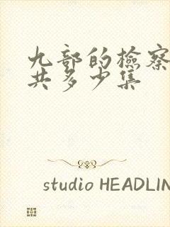 九部的检察官一共多少集