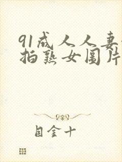 91成人人妻偷拍熟女图片