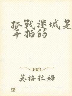 孤战迷城是哪一年拍的