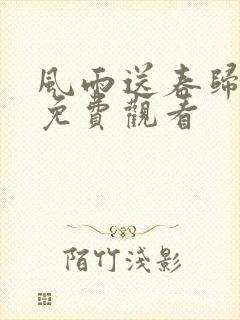 风雨送春归全集免费观看