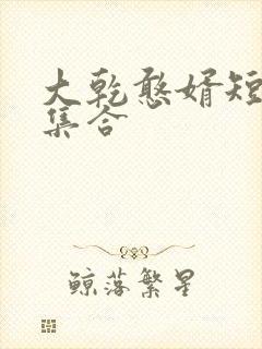 大乾憨婿短剧全集合