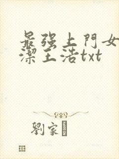 最强上门女婿李洁王浩txt