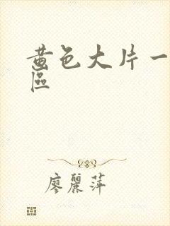 黄色大片一区二区